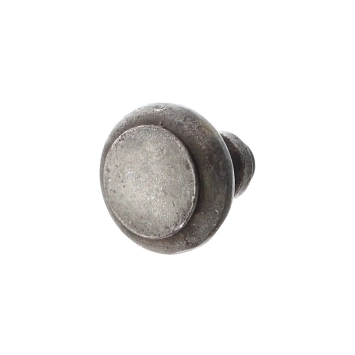 Vaste deurknop Firenze – verzinkt gietijzer – 4,6 cm