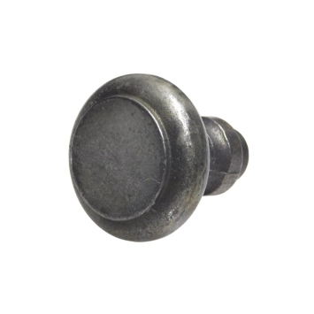 Poignée de porte fixe Firenze – fonte galvanisée – 4,6 cm