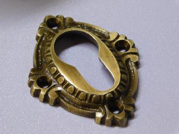 Deurknop met Knop- en Slotrozet PC - Vaste Knop - Messing