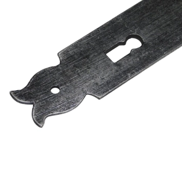 Plaque de porte longue « Baron » – BB72 – fonte galvanisée