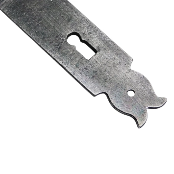 Langes Türschild „Baron“ – BB72 – verzinktes Gusseisen