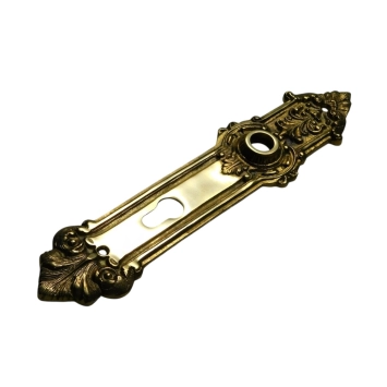 Plaque de porte classique – PC 92 – laiton – 32 x 7 cm