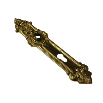 Klassisches Türschild – PC 92 – Messing – 32 x 7 cm