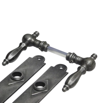 Quincaillerie de porte Kensington PC92 – Ensemble de plaques de porte en fonte