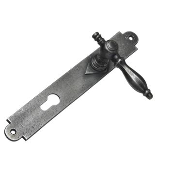 Quincaillerie de porte Kensington PC92 – Ensemble de plaques de porte en fonte