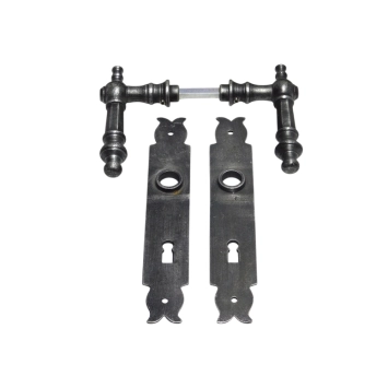 Set deurbeslag - BB 72 - gietijzer - Victoria en Baron beslag