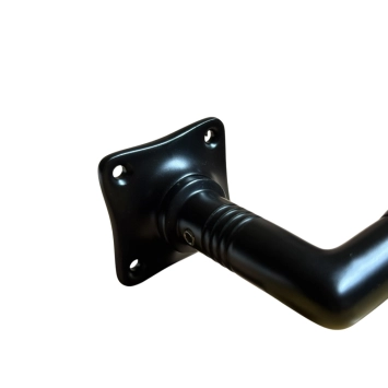 Ensemble de porte noir - nickel et ébène - complet