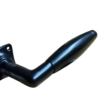 Ensemble de porte noir - nickel et ébène - complet