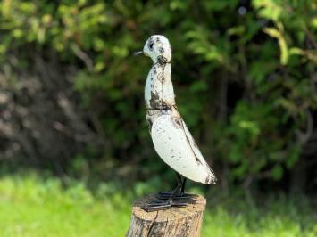 Tuinbeeld eend - Afrikaanse kunst - ijzer