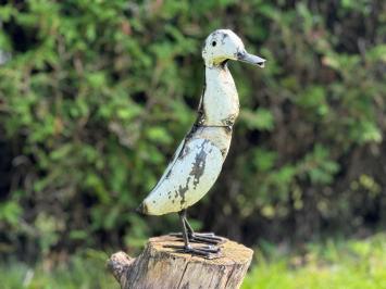 Tuinbeeld eend - Afrikaanse kunst - ijzer