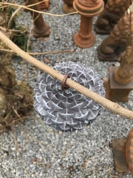 Mangeoire pour oiseaux, mangeoire en forme de gland, très belle décoration de jardin