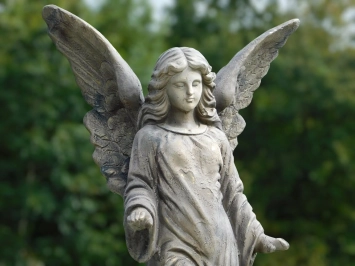 Engel - Polystone Statue - 72 cm - robust - klassisch