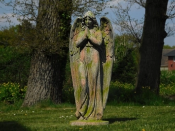 Ange en prière - statue en polystone - 118 cm - robuste