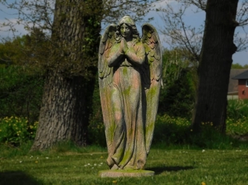 Ange en prière - statue en polystone - 118 cm - robuste