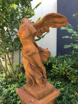 Nikè beeld oxide – 97 cm – stenen Griekse godin