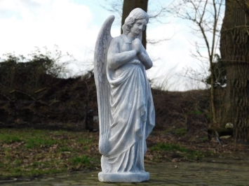 Ange en prière - statue en pierre - 100 cm - détaillée