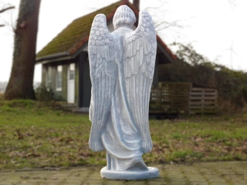 Betender Engel - Statue aus Stein - 100 cm - detailreich