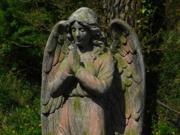 Betender Engel - Polystone Statue - 118 cm - robust