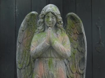 Betender Engel - Polystone Statue - 118 cm - robust