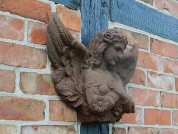 Engelskulptur – 52 x 30 cm – Gusseisenrost