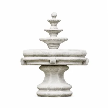 Klassieke tuinfontein – 120 cm – steen – zwaar waterornament