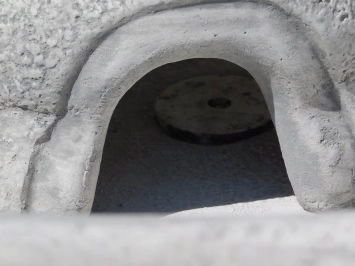 Fontaine de jardin classique – 120 cm – pierre – jeu d’eau lourd