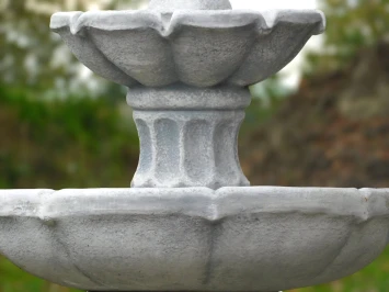 Fontaine en pierre – 100 cm – décoration de jardin en pierre naturelle