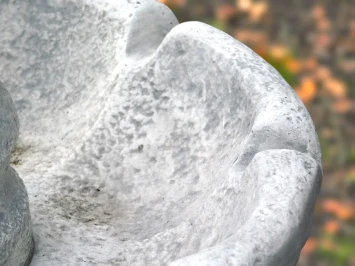 Fontaine en pierre – 100 cm – décoration de jardin en pierre naturelle