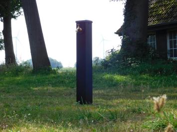 Freistehender Wasserhahn - Klassisch - Schwarz