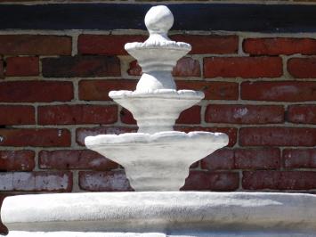 Fontaine de jardin classique - 120 x 90 cm - pierre - fontaine lourde