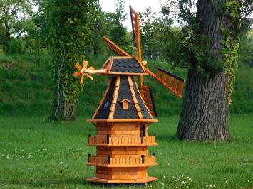 Windmolen met etages - 135 cm - geïmpregneerd hout