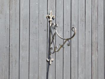 Wandhaken Französische Lilie - Metall - 50cm