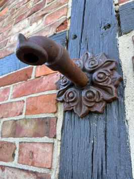 Waterspuwer voor de tuin fonteinen, Kugelblute, Cast Iron