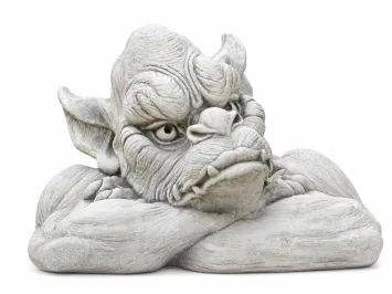 Gargoyle XL beeld van steen – klassiek en mythisch figuur