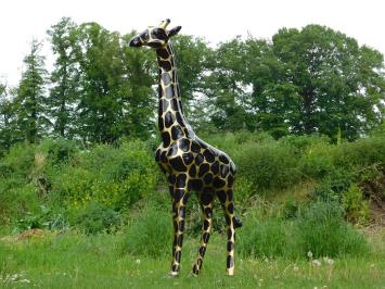 Beeld Giraffe, levensgroot, groot dierenbeeld, kunststof