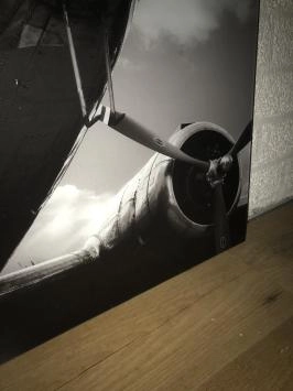 Art sur verre d'avion : 