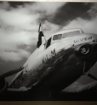 Art sur verre d'avion : 