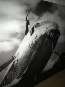 Art sur verre d'avion : 