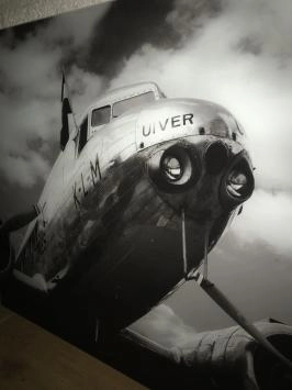 Art sur verre d'avion : 