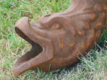 Sortie de gouttière Gargouille – 30 cm – fonte – bête mythique