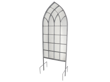 Gotische Spiegel XL Tuinsteker - 180 cm - Metaal