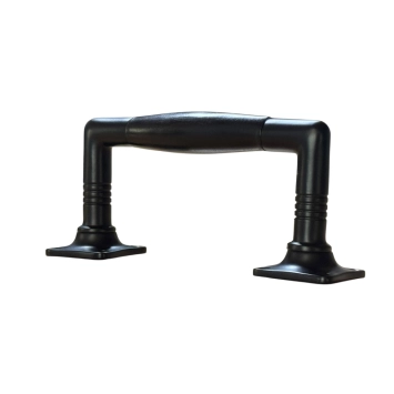 Deurgreep zwart nikkel - hoogwaardig - 13,5 cm breed