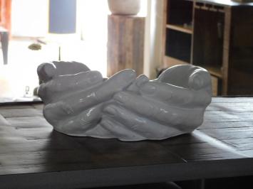 Handen als schaal - polystone