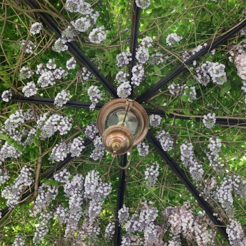 Lampe suspendue 'Sneek' bronze - sur chaîne - 54 cm - classique