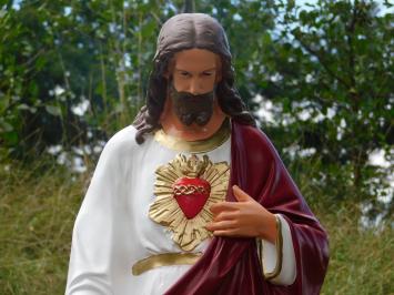 Heilig-Herz-Statue Jesus XL – 113 cm – Polystone