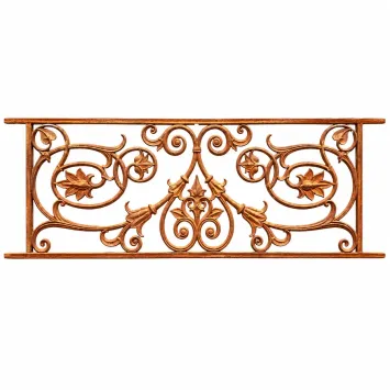 Hekwerk van gietijzer – raamrek – 112 cm – antieke decoratie