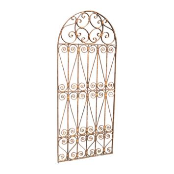 Portail en fer forgé – 180 cm – fait main – sans serrure