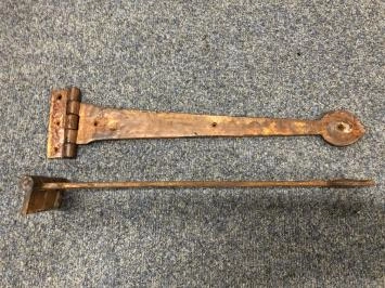 Jeu de charnières à sangle longue pour stores de fenêtre, panneaux pliants de fenêtres, stores de vitrine ou portes, couleur restante.