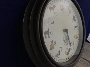 L'horloge des animaux émet aussi des sons !