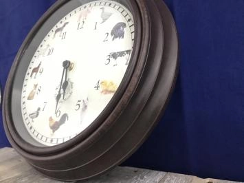 L'horloge des animaux émet aussi des sons !